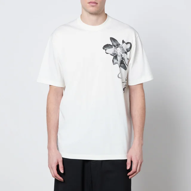 Y-3 GFX Chest Logo-Print Cotton-Jersey T-Shirt