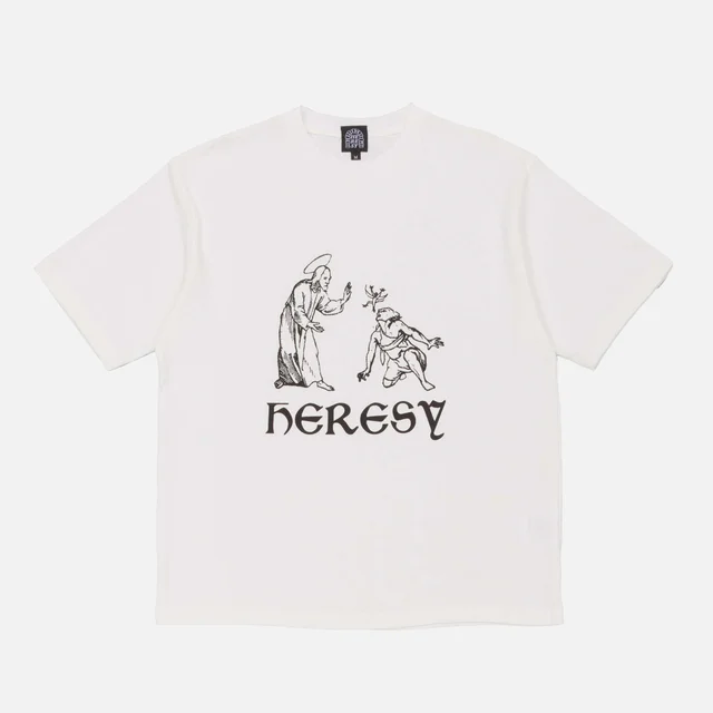 Heresy Demons Out Printed Cotton-Jersey T-Shirt