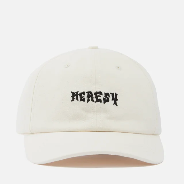 Heresy Crypt Logo-Embroidered Cotton-Canvas Cap