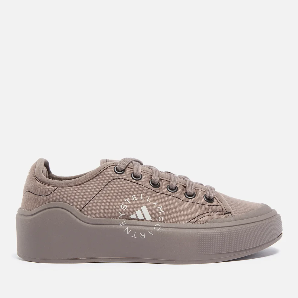 adidas by Stella McCartney Women's Asmc Canvas Court Trainers Image 1