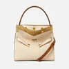 Tory Burch Lee Radziwill Leather and Suede Small Double Bag - Image 1