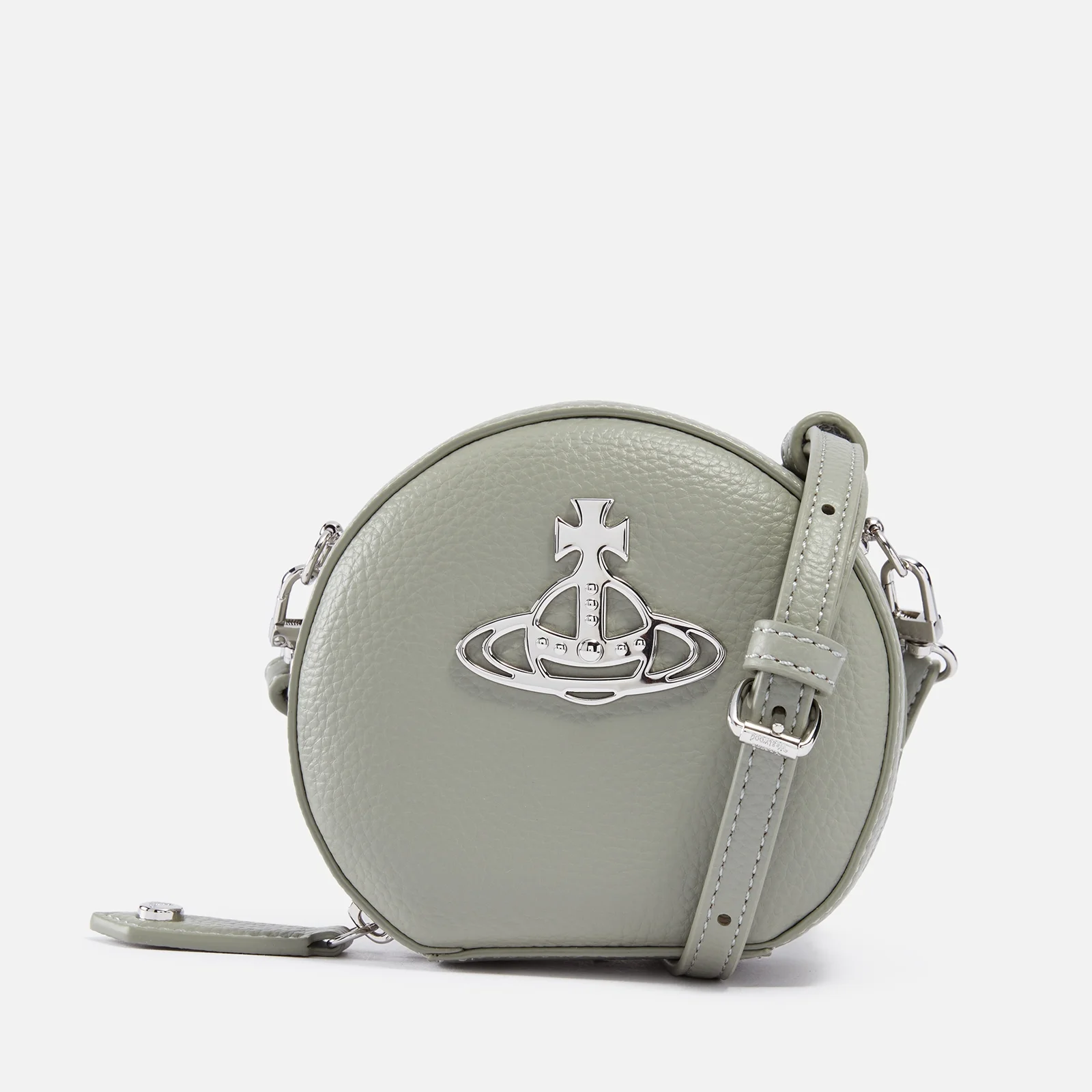 Vivienne Westwood Mini Round Vegan Leather Crossbody Bag Image 1