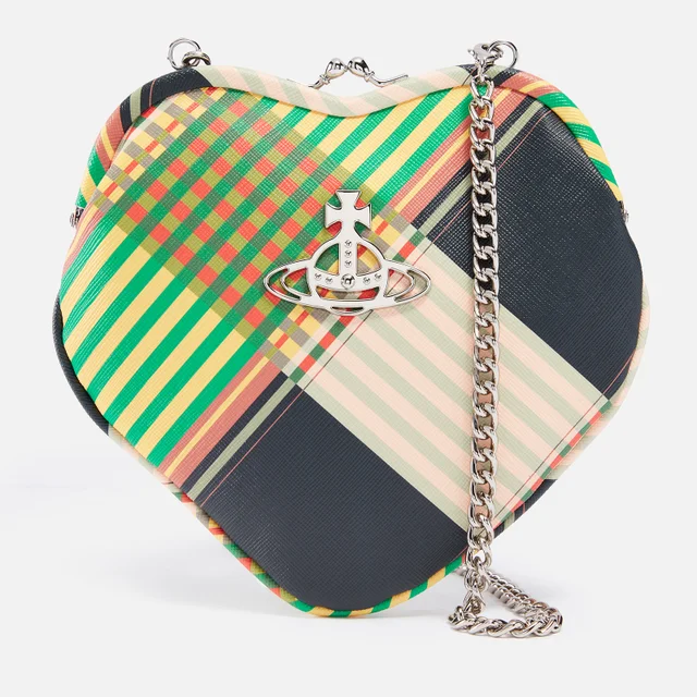 Vivienne Westwood Belle Heart Frame Leather Bag