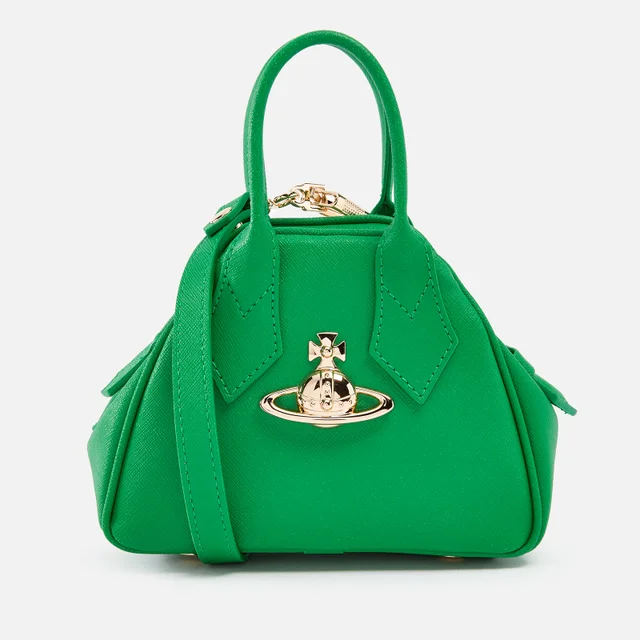 Vivienne Westwood Mini Yasmine Faux Saffiano Leather Bag