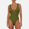 Hunza G Celine Seersucker Swimsuit - Image 1