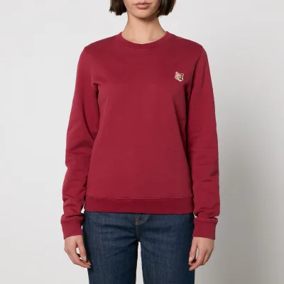 Maison Kitsuné Fox Head Patch Regular Cotton-Jersey Sweatshirt