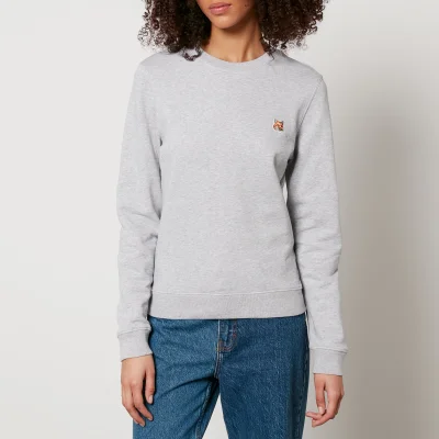 Maison Kitsuné Fox Head Cotton-Jersey Sweatshirt - XS
