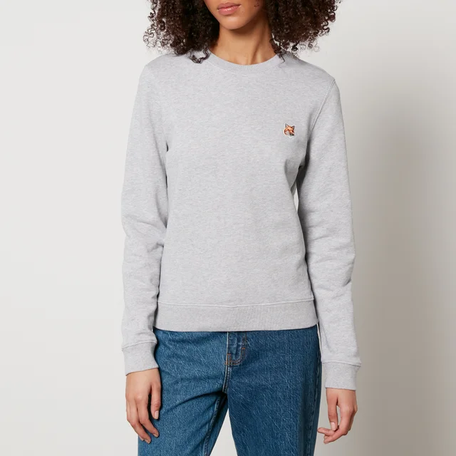 Maison Kitsuné Fox Head Cotton-Jersey Sweatshirt
