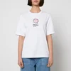 Maison Kitsuné Floating Flower Comfort Cotton Jersey T-Shirt - Image 1
