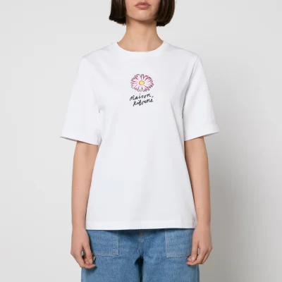 Maison Kitsuné Floating Flower Comfort Cotton Jersey T-Shirt - S