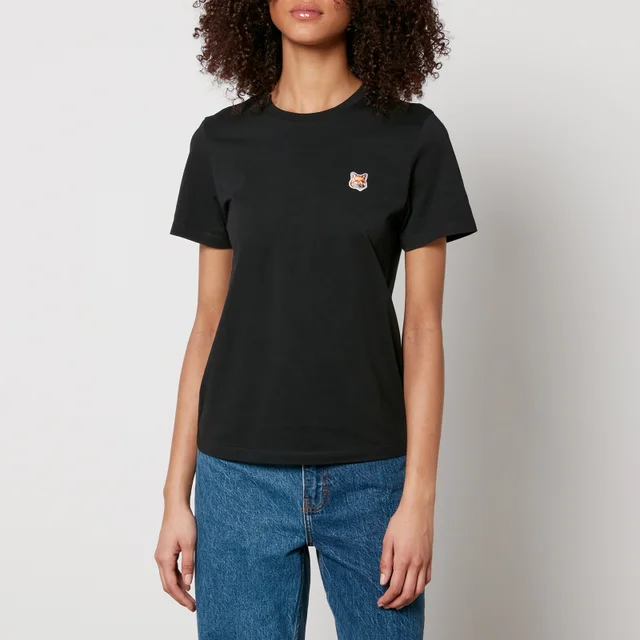 Maison Kitsuné Fox Head Cotton-Jersey T-Shirt