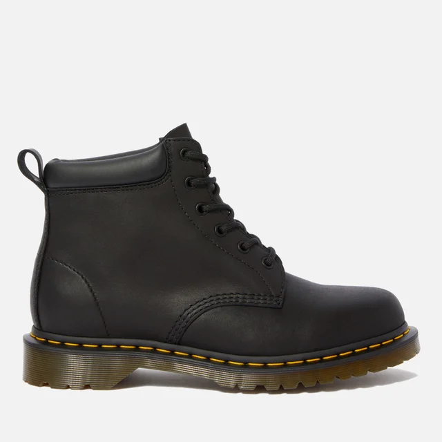 Dr. Martens 939 Leather 6-Eye Boots - Black
