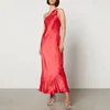 RIXO Doutzen Satin Midi Dress - UK 8 - Image 1
