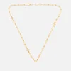 Tory Burch Good Luck 18-Karat Gold-Plated Necklace - Image 1
