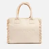 Pinko Beach Shopper Cotton-Canvas Tote Bag - Image 1