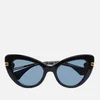 Vivienne Westwood Liza Acetate Retro Cat Eye-Frame Sunglasses - Image 1