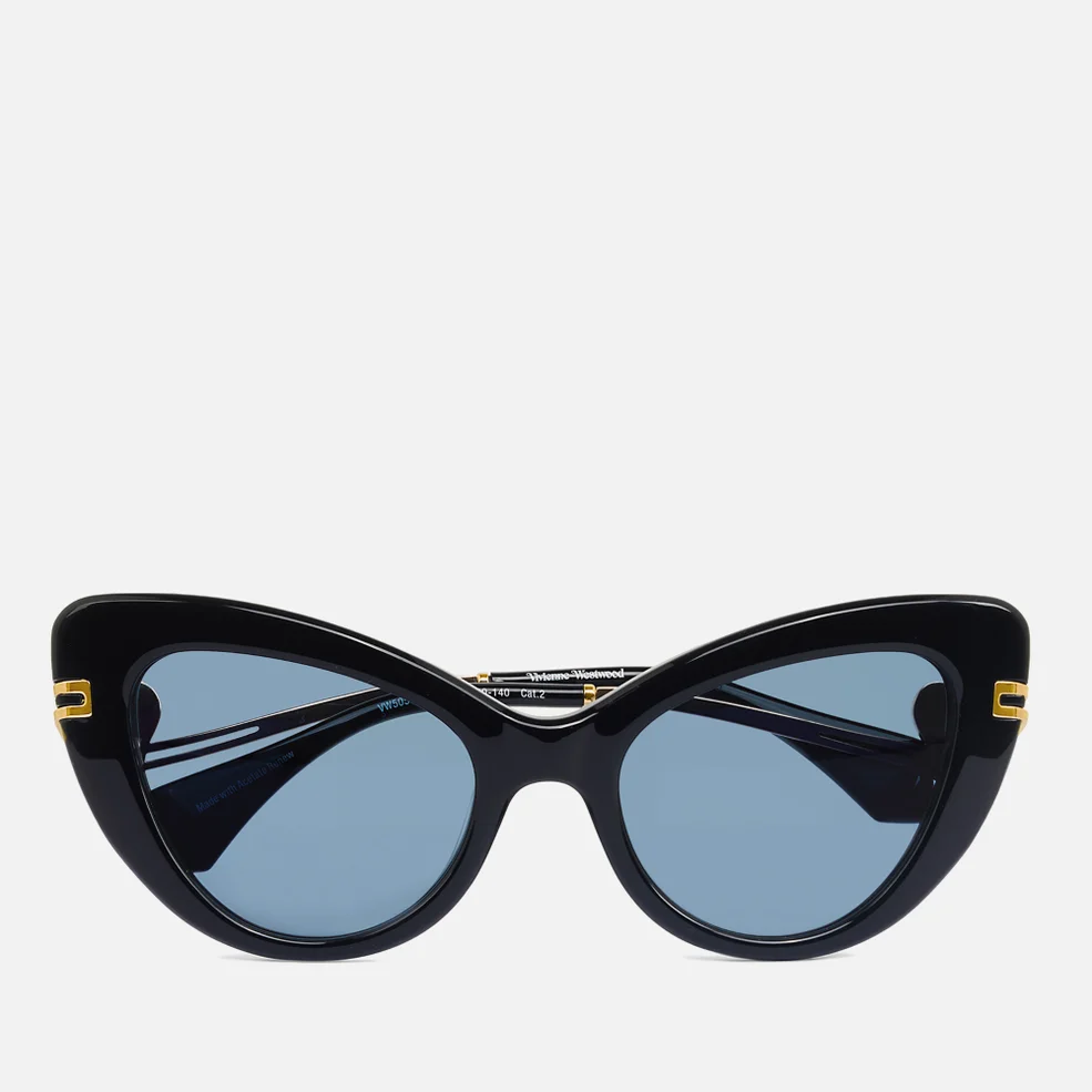 Vivienne Westwood Liza Acetate Retro Cat Eye-Frame Sunglasses Image 1