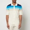 Percival Gum Drop Cotton-Jacquard Shirt - Image 1