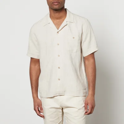 Percival Linen Cuban Shirt - S