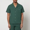 Percival Cotton-Blend Seersucker Shirt - Image 1