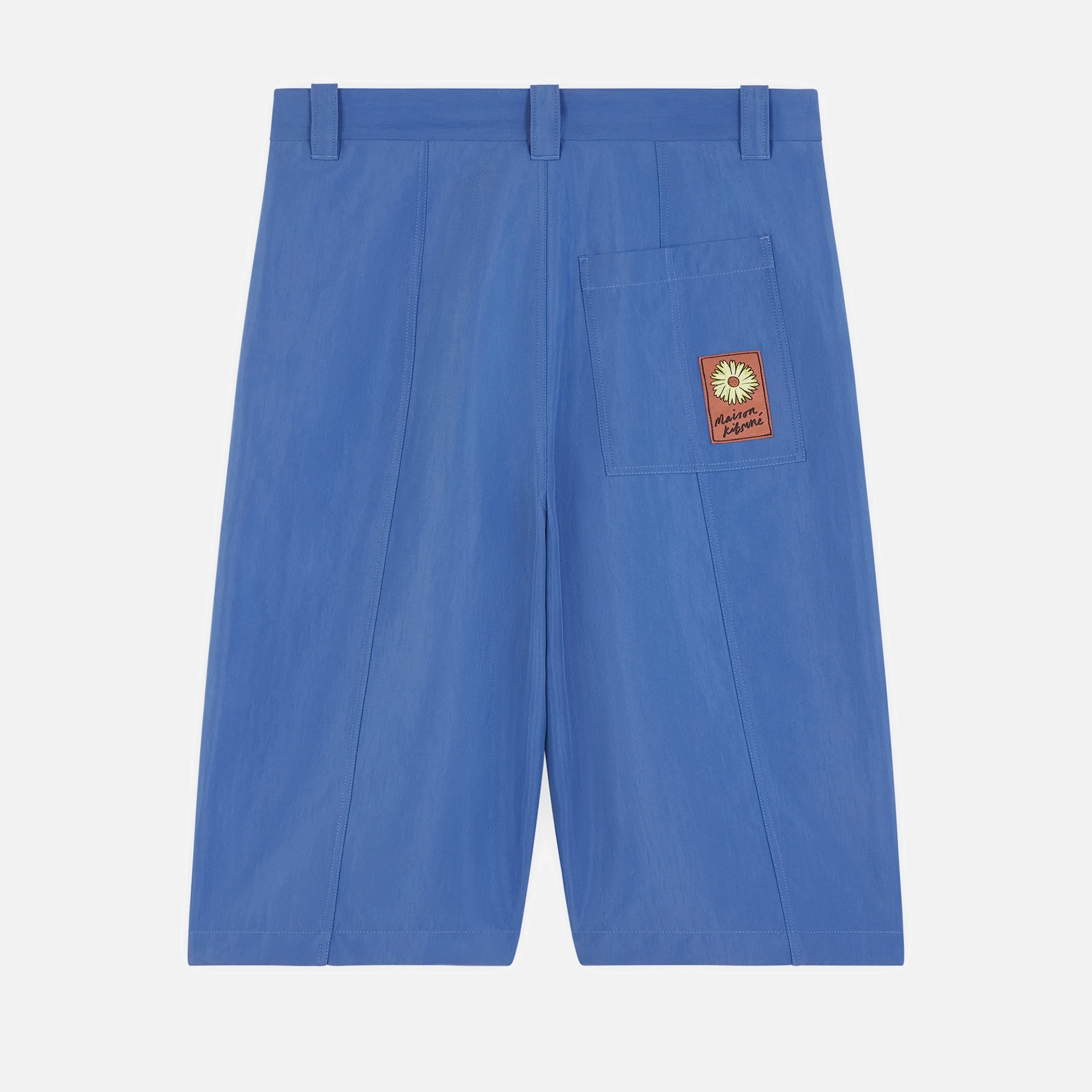Maison Kitsuné Topstitch Cotton-Blend Bermuda Shorts - 42/M Image 1