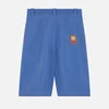Maison Kitsuné Topstitch Cotton-Blend Bermuda Shorts - Image 1