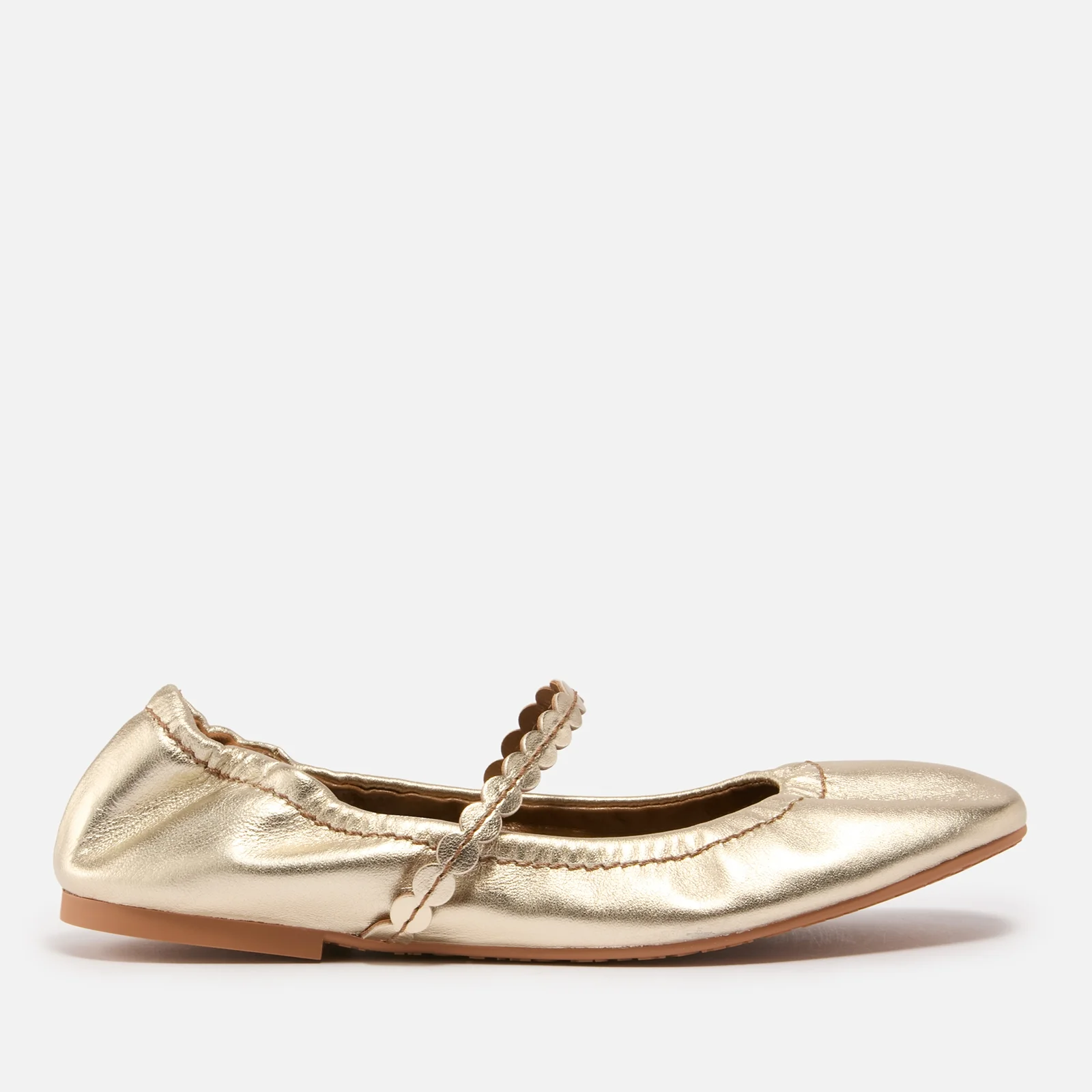 See By Chloé Women's Kaddy Leather Ballet Flats Image 1