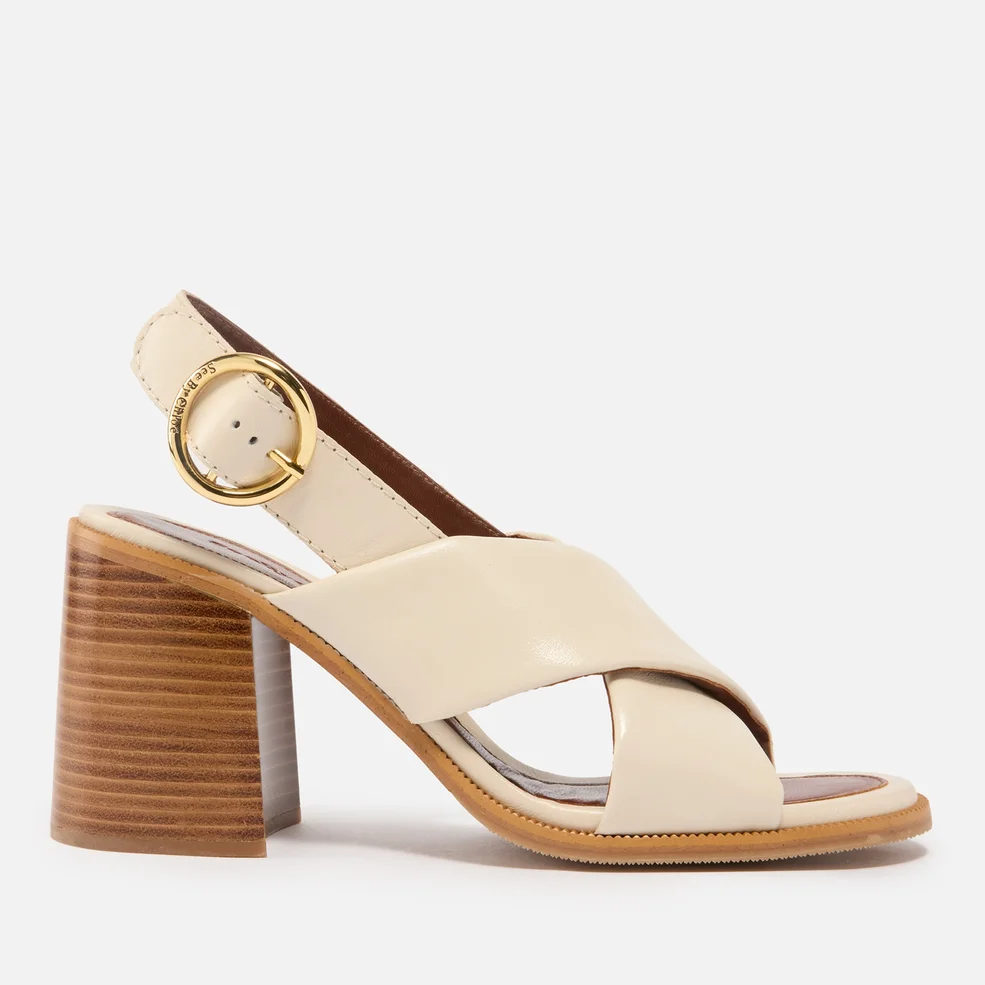 See By Chloé Women's Lyna Leather Heeled Sandals Image 1