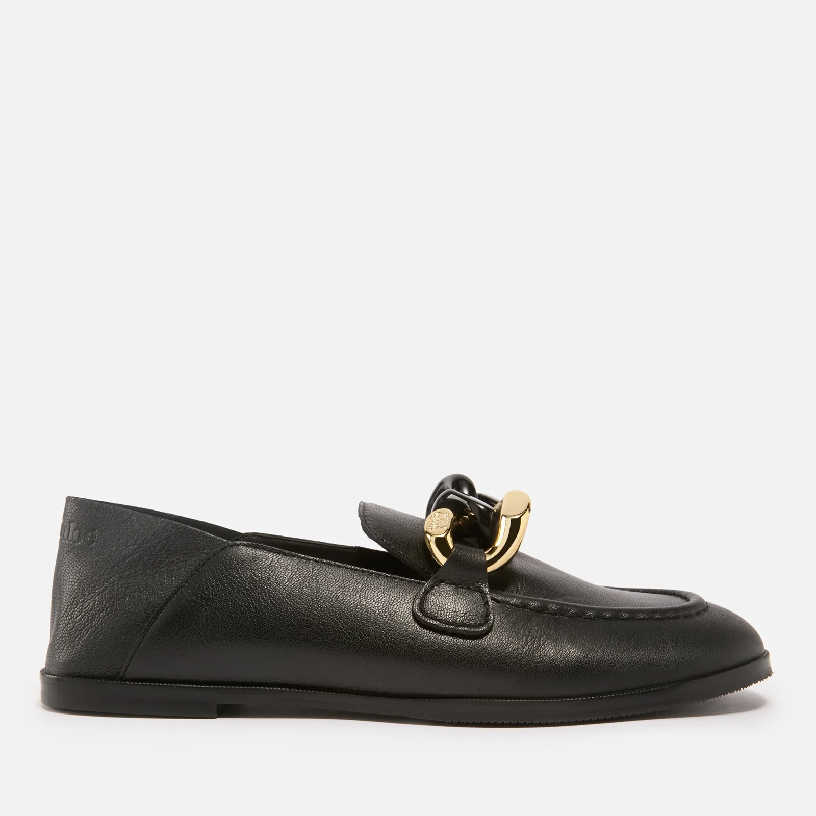 See By Chloé Women's Monyca Full-Grained Leather Loafers Image 1