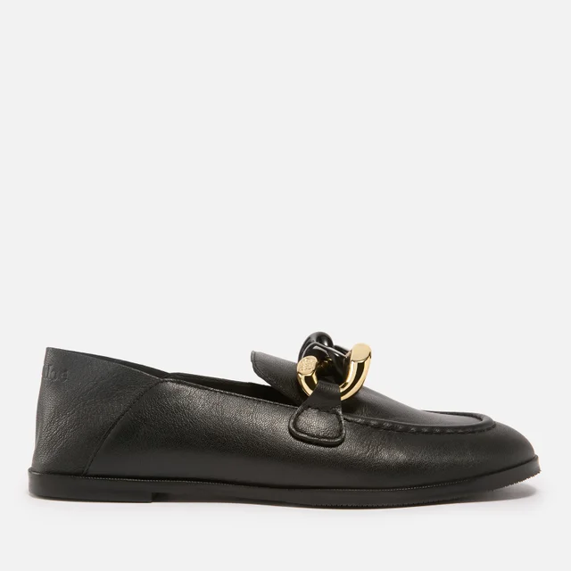 See By Chloé Women's Monyca Full-Grained Leather Loafers