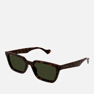 Gucci Generation Acetate Square-Frame Sunglasses