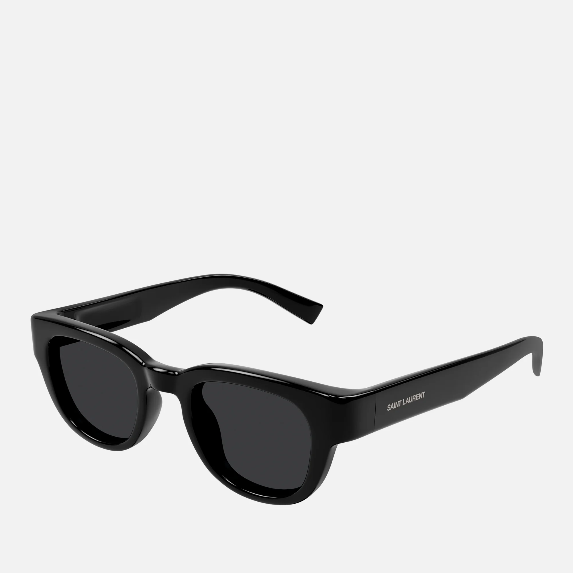 Saint Laurent Paris New Wave Acetate Round-Frame Sunglasses Image 1