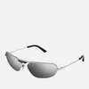 Balenciaga Mirrored Acetate Cat Eye Sunglasses - Image 1
