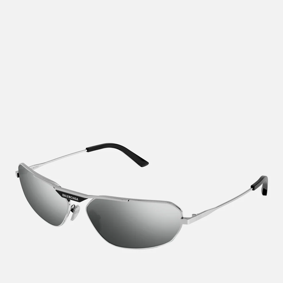 Balenciaga Mirrored Acetate Cat Eye Sunglasses Image 1