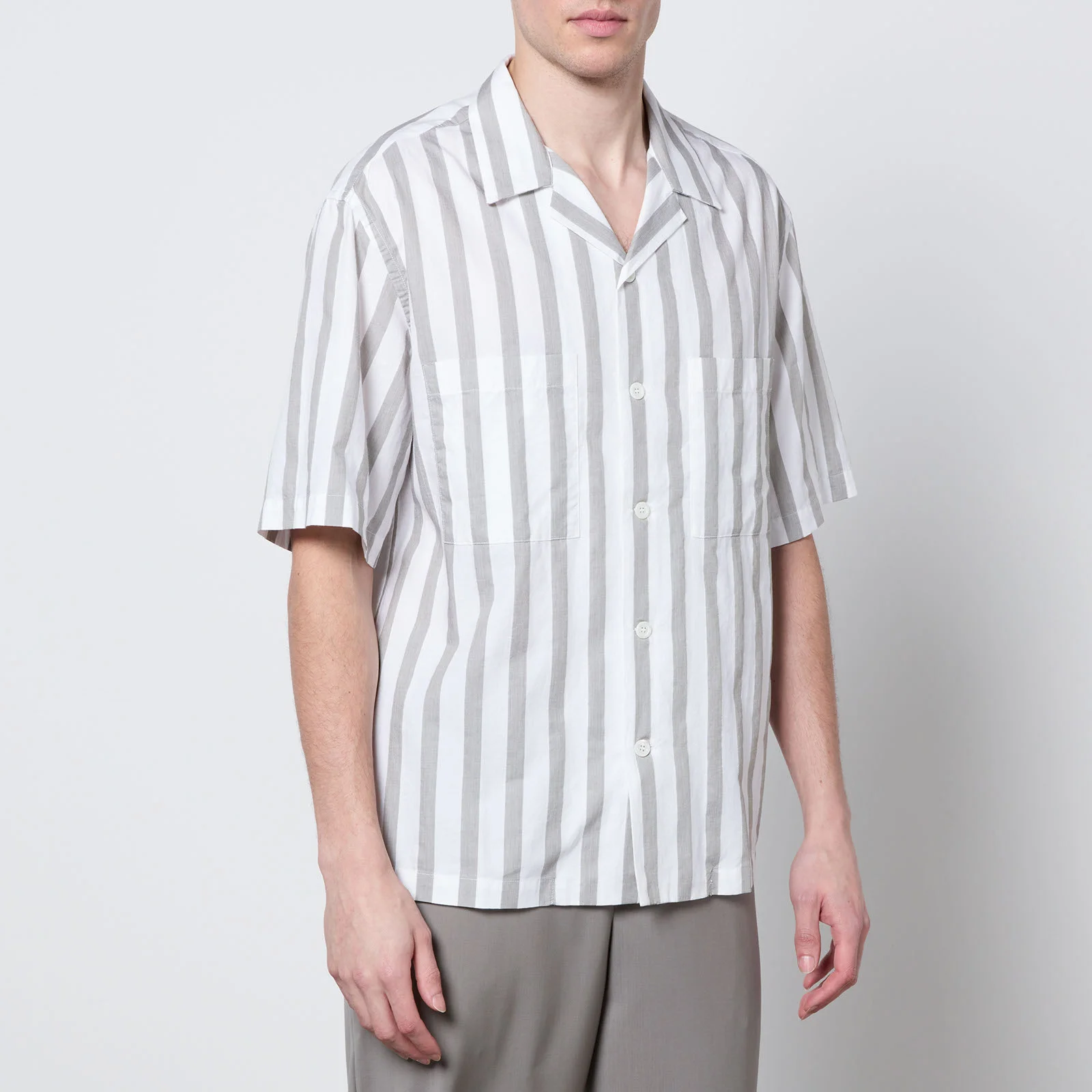 Barena Venezia Solana Striped Cotton Shirt - IT 54/XXL Image 1