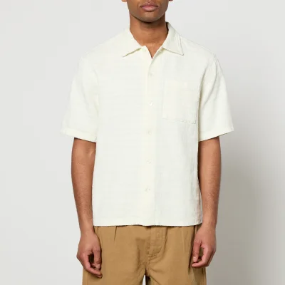 Sunflower Spacey Linen and Cotton-Blend Shirt - L