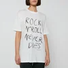 Anine Bing Walker Rock 'N' Roll Cotton-Jersey T-shirt - Image 1