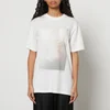 Anine Bing Lili Ab X Mm X Dk Logo Cotton T-Shirt - Image 1