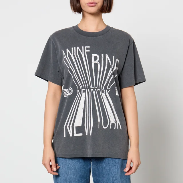 Anine Bing Colby Bing New York Cotton-Jersey T-Shirt