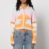 House of Sunny The Rise Tripper Jacquard-Knit Cardigan - Image 1