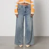 House of Sunny Sandblast Denim Wide-Leg Jeans - XL - Image 1