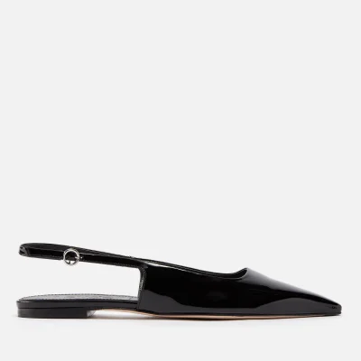 Aeyde Women's Fedora Patent Leather Slingback Flats