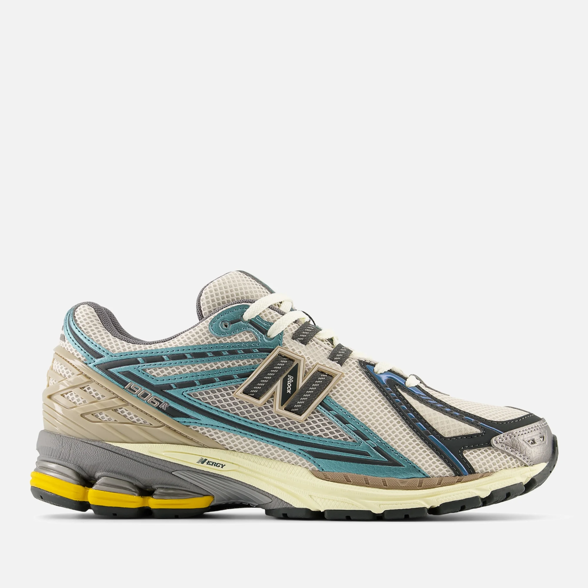 New Balance Men's 1906 Faux Leather and Mesh Trainers Image 1