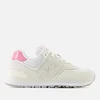 New Balance Women's 574 Suede and Mesh Trainers - Image 1