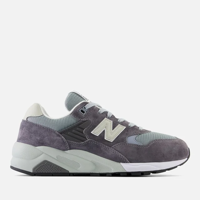 New Balance Men's 580 Suede and Mesh Trainers