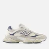 New Balance Men's 9060 Suede and Mesh Trainers - Image 1