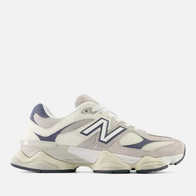 New Balance Men's 9060 Suede and Mesh Trainers - UK 8