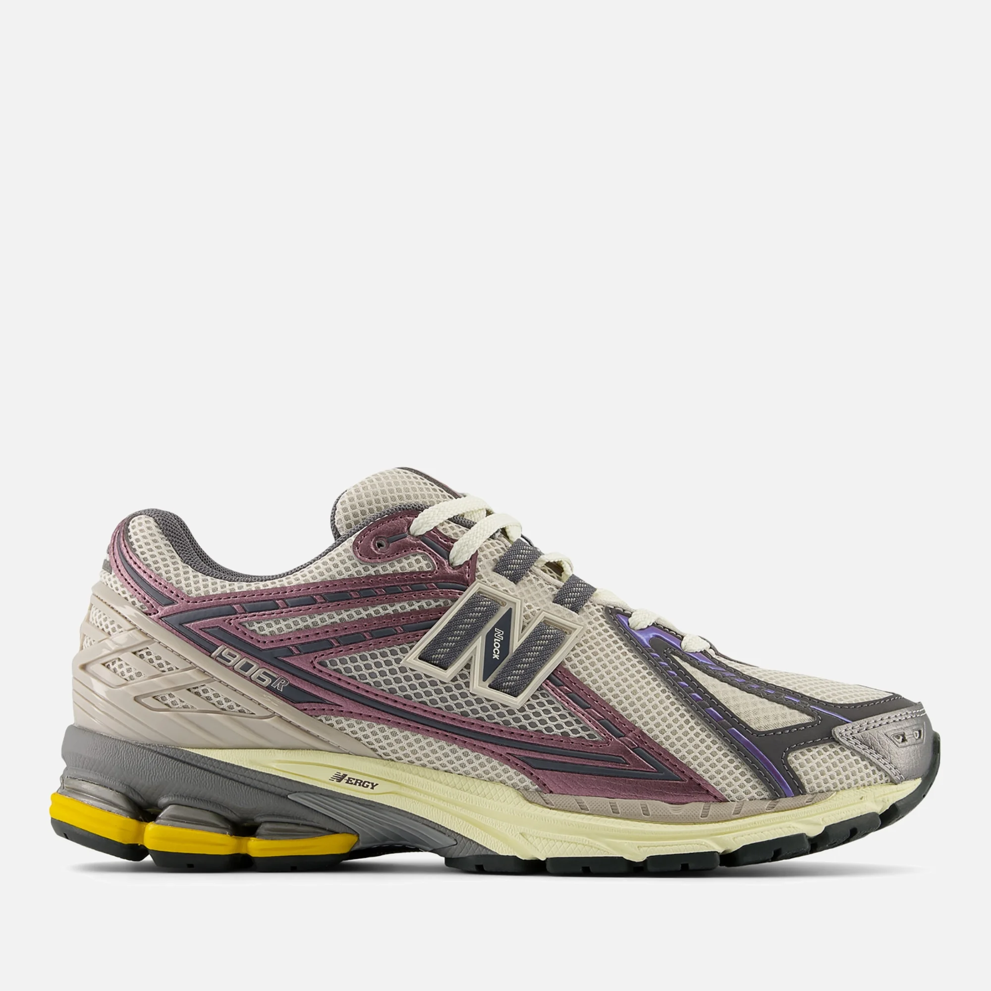 New Balance Men's 1906 Faux Leather and Mesh Trainers Image 1