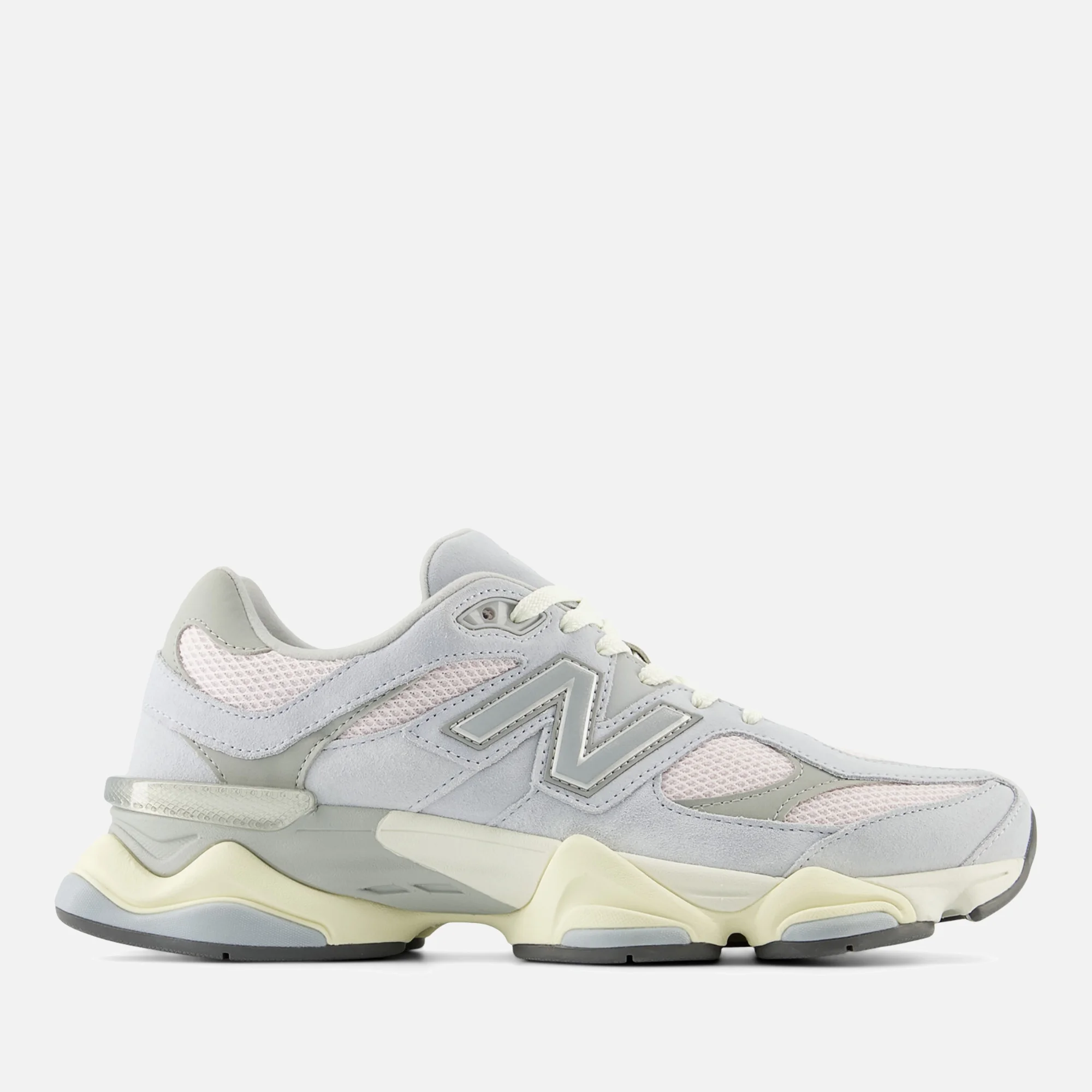 New Balance Women's Suede and Mesh 9060 Trainers Image 1