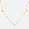Astrid & Miyu Heart Charm 18K Gold-Plated Sterling Silver Necklace - Image 1